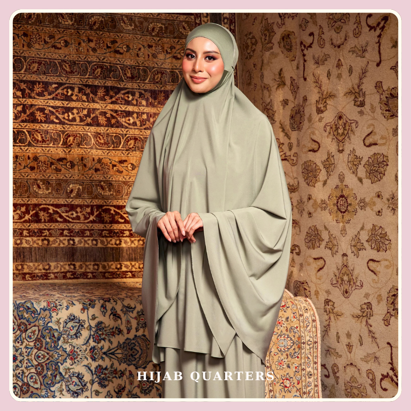 Niyah Telekung Collection (Seafoam)